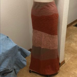 Free People Knit Maxi Skirt